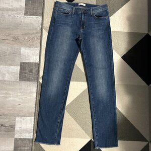 Principle Denim Innovators "Ultra" Raw Hem Jeans Women's Size 31